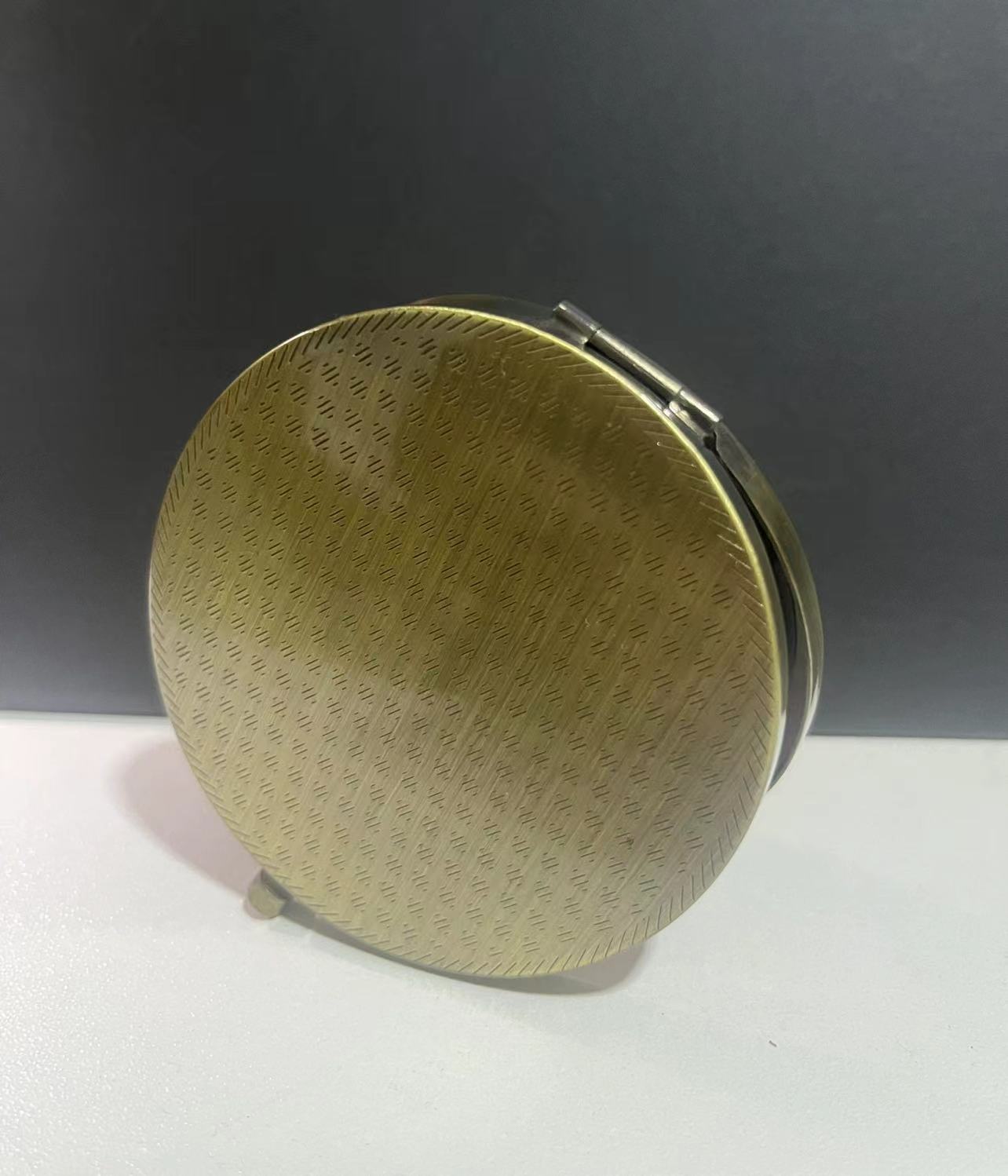 Embroidery make up mirror