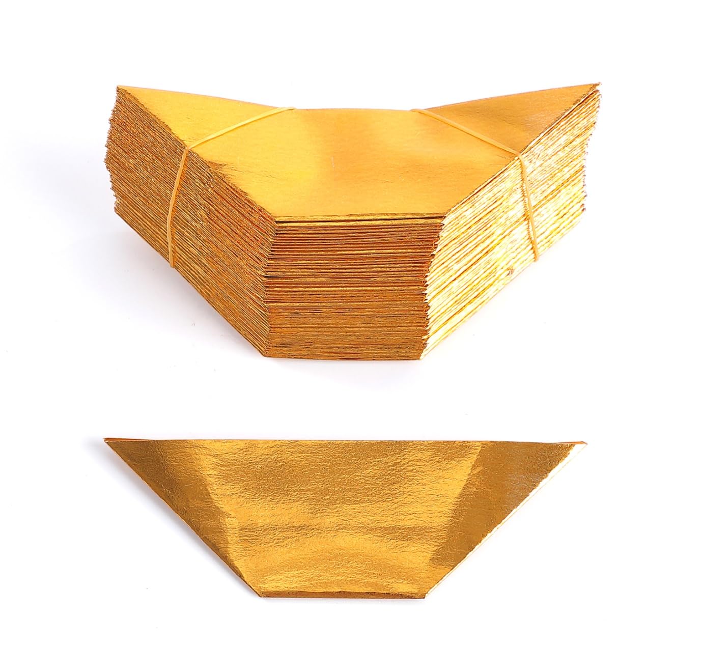 DIY Paper Ingot Ancestor Blessing Supplies Manual - Gold & Silver Accessories Sacrificial Supplies (40 pcs)