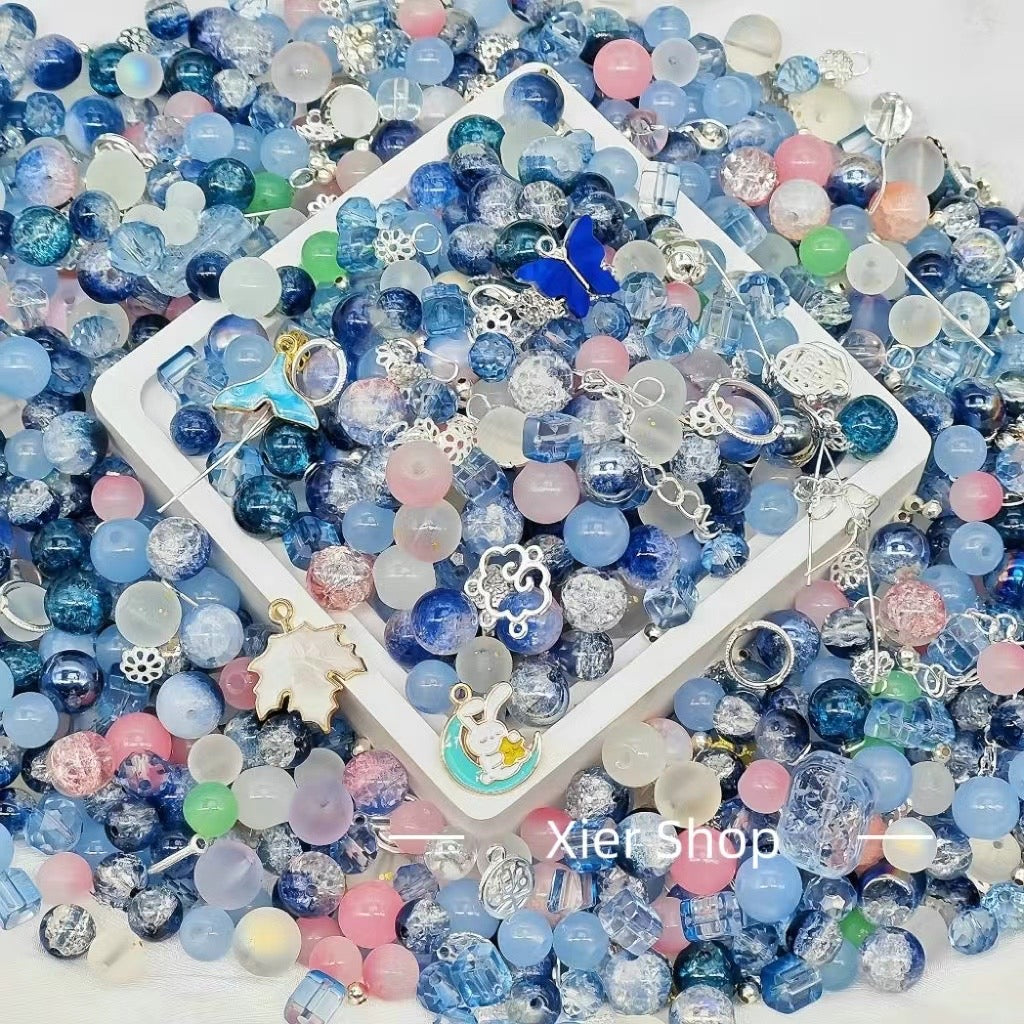 DIY Glass Beads Lucky Bags - Open in Live