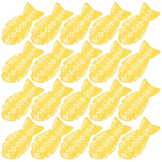 45pcs Fish Shaped Ancestor Worship Offering for Cat Farewell Ceremony Durable Funeral Tribute Supplies for Grieving Pet Owners